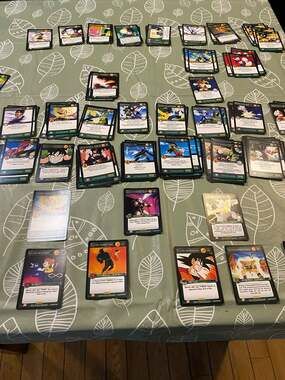 Dragon Ball Z TCG Panini Saiyan Mastery Trading Card Collection Lot